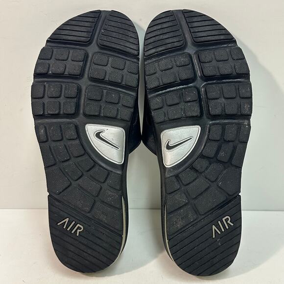 VERY GOOD Nike Air Max Slide 2007 Nike Golf Adjustable Black White Vintage 11 - Picture 12 of 12